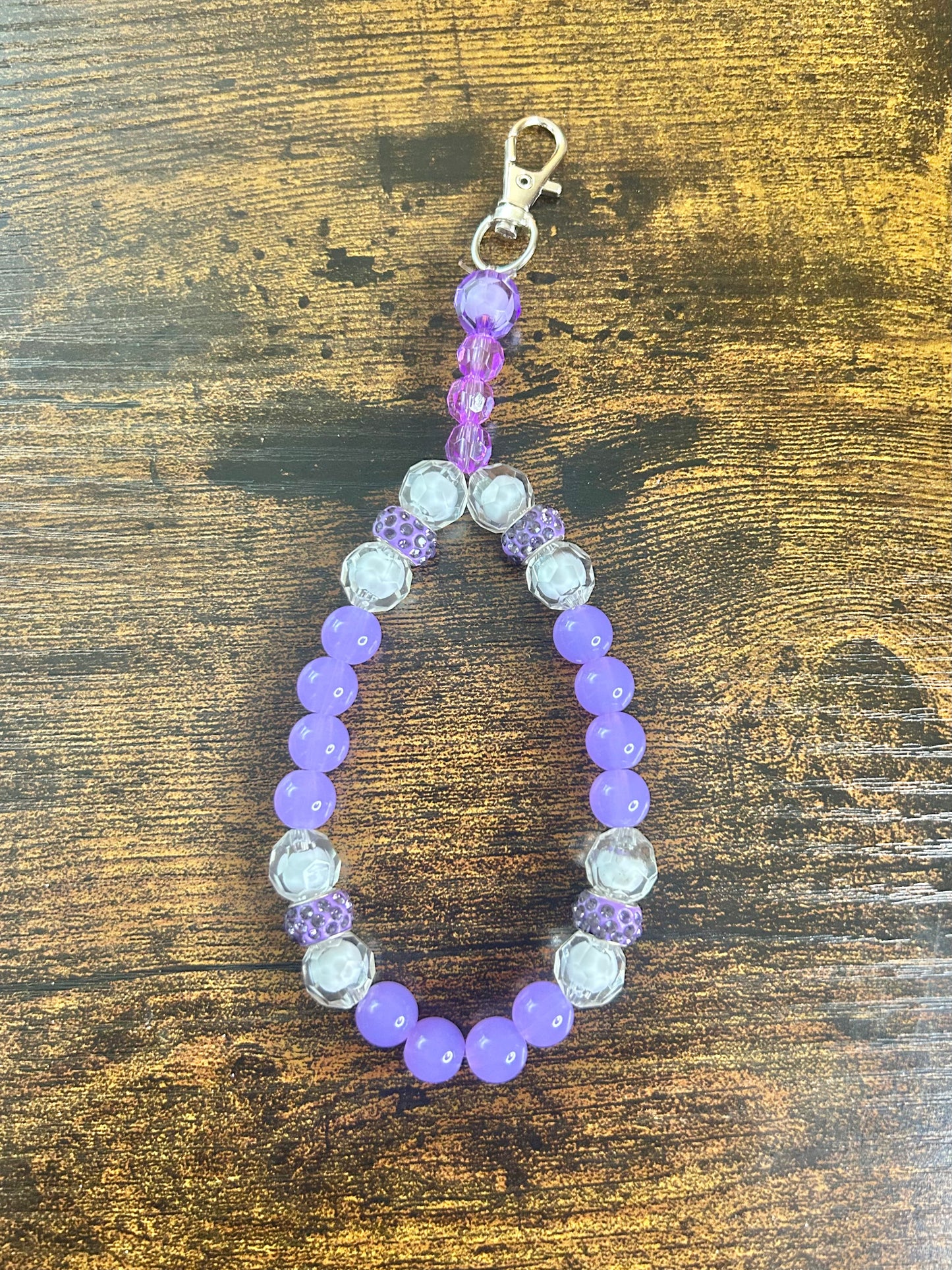 Glam Beaded Phone Wristlet