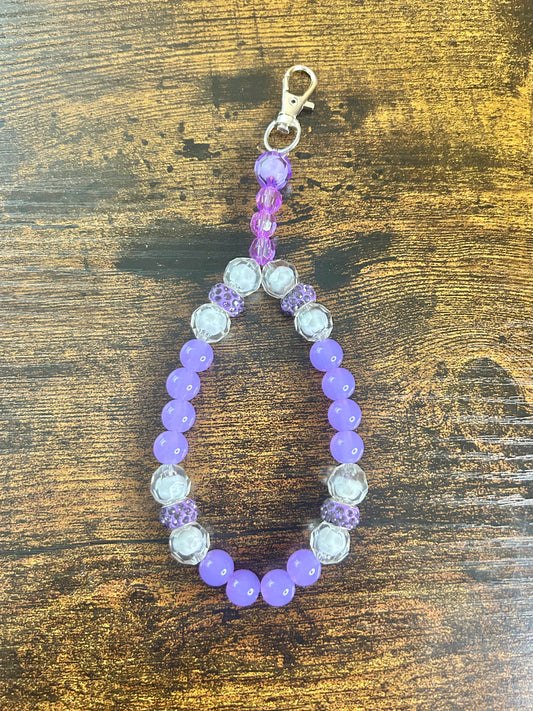 Glam Beaded Phone Wristlet
