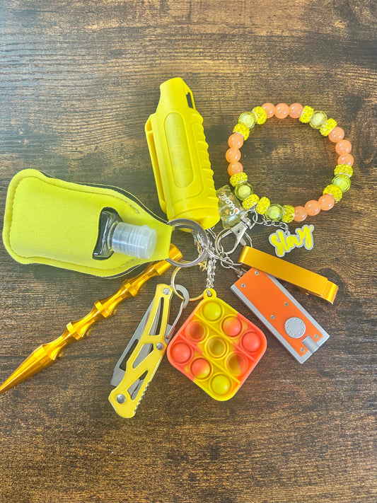 Yellow Keychain