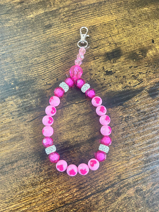 Glam Beaded Phone Wristlet