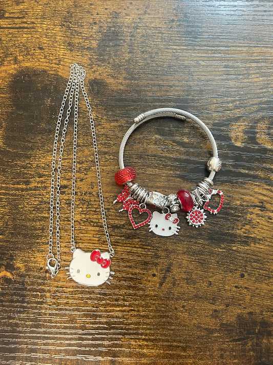 Charm Me Crazy- Hello Kitty Drip Set