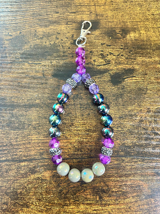Glam Beaded Phone Wristlet
